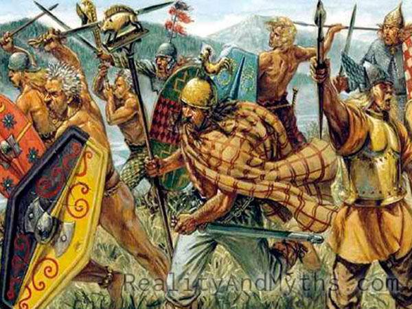 Така са изглеждали келтите-с дълги мечове и пъстри щитове