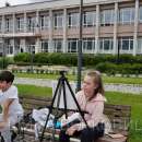 В Берковица започна детски пленер по рисуване на открито