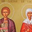 Църквата почита светите мъченици Галактион и Епистима