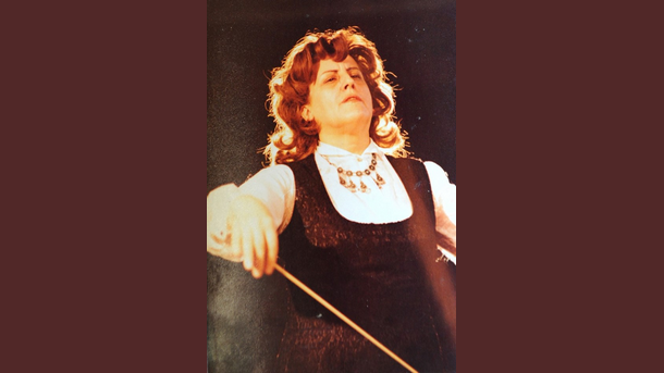Радосвета Бояджиева - първата жена диригент у нас
