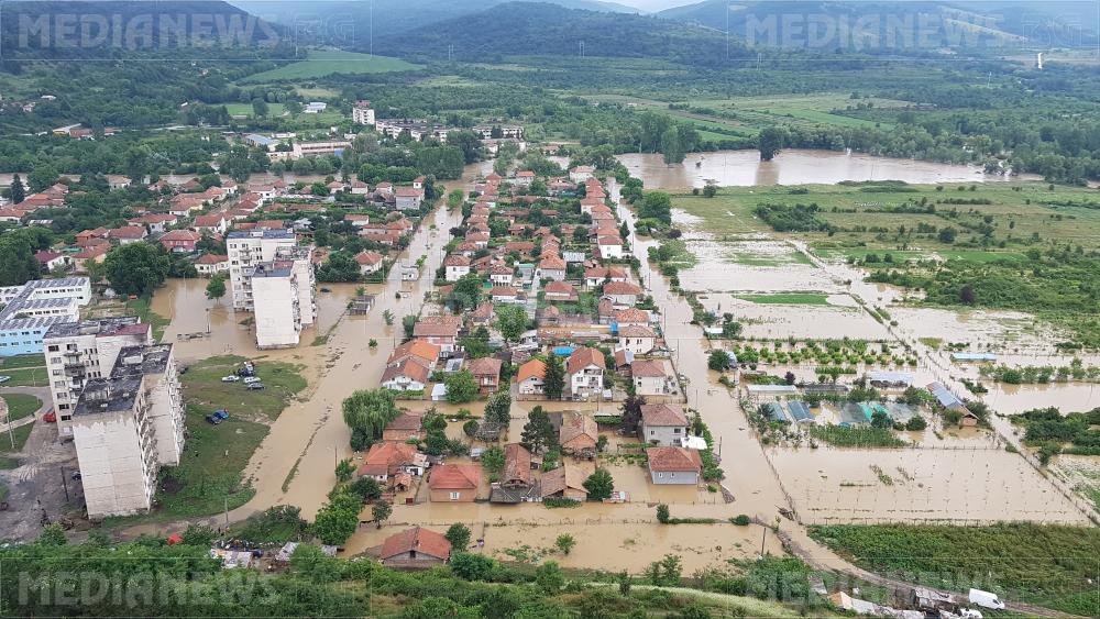 Наводнението в град Роман - 2018 г.