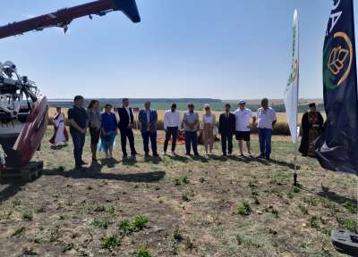 Официалният старт на жътвената кампания за страната бе даден във видинско