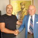 Красимир Богданов се срещна с доайена на българската емиграция в САЩ Миро Гергов